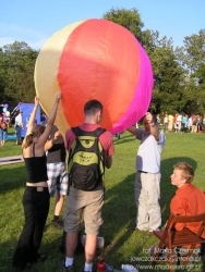Napenianie modelu balonu gorcym powiet...